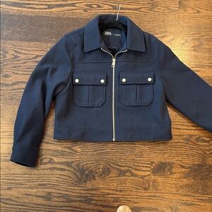 Zara navy Jacket